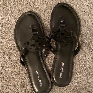 Black sandals